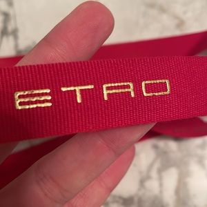 Etro Ribbon 🎀 9&”